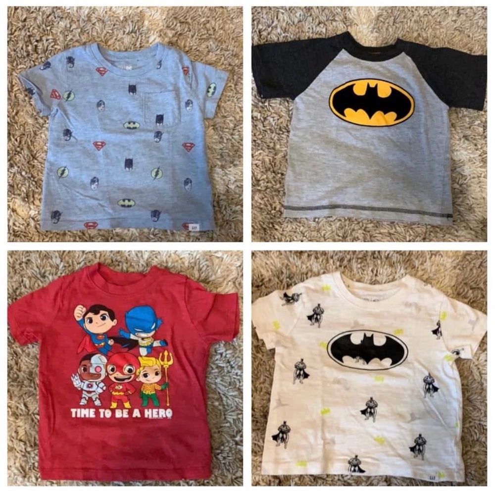 Toddler Superhero Tshirt Bundle
